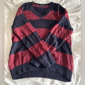 Brandy Melville Brianna Cotton Cable Knit Sweater